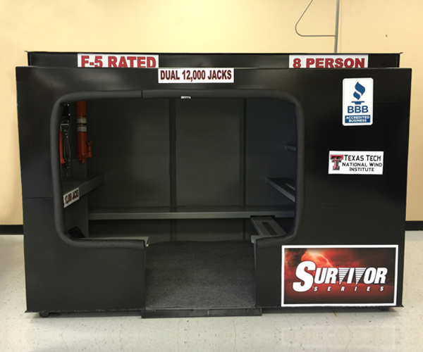 4x7 Survivor In-Ground Shelter